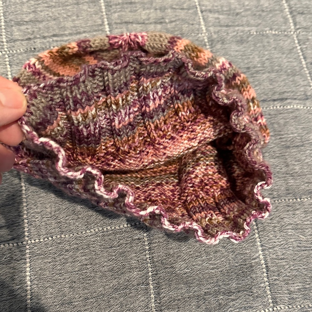 Multicolor Knit Beanie - Picture 2 of 3